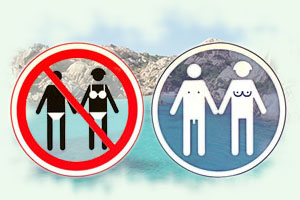 No clothing beach, please!